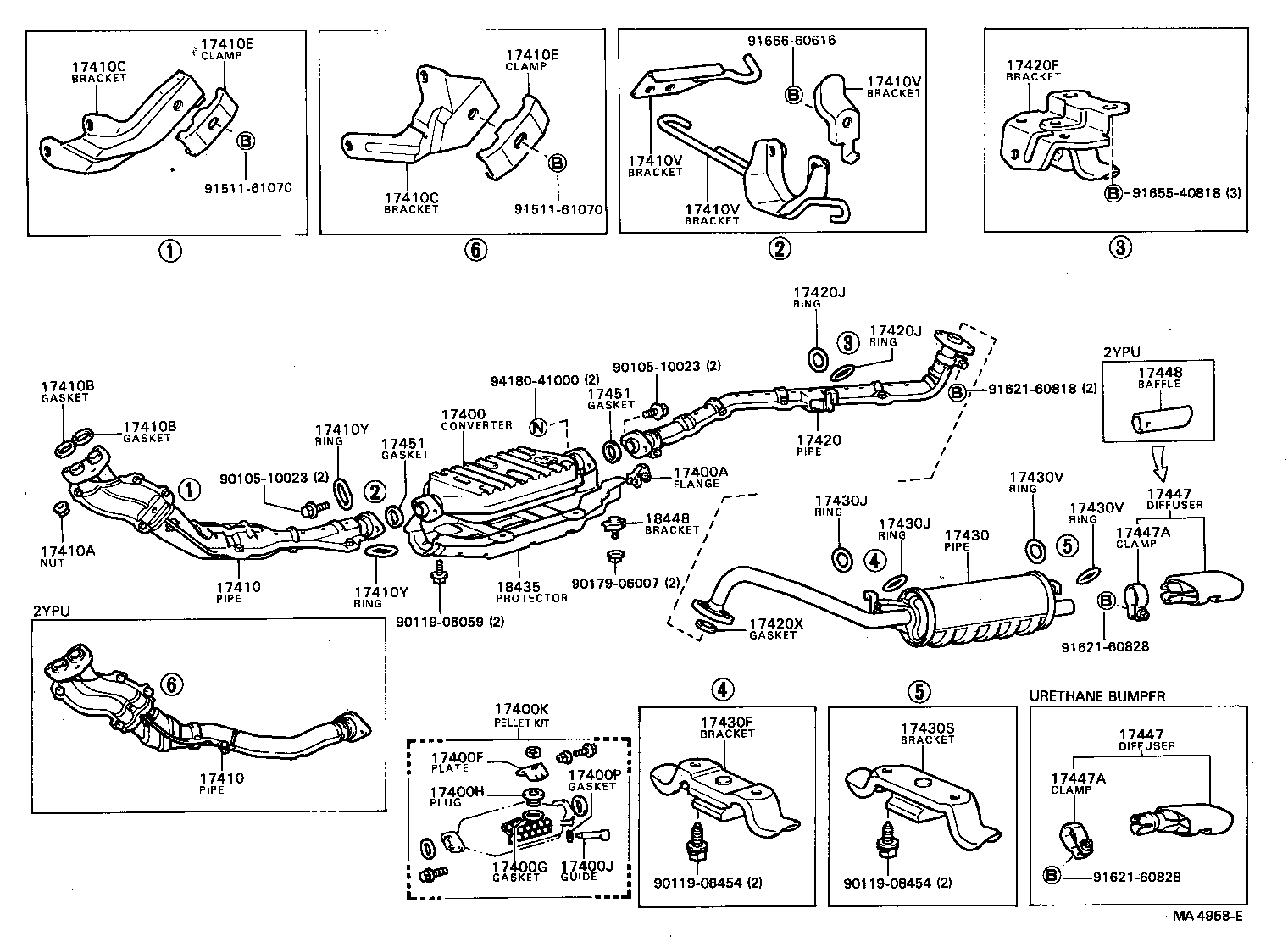  CHASER |  EXHAUST PIPE