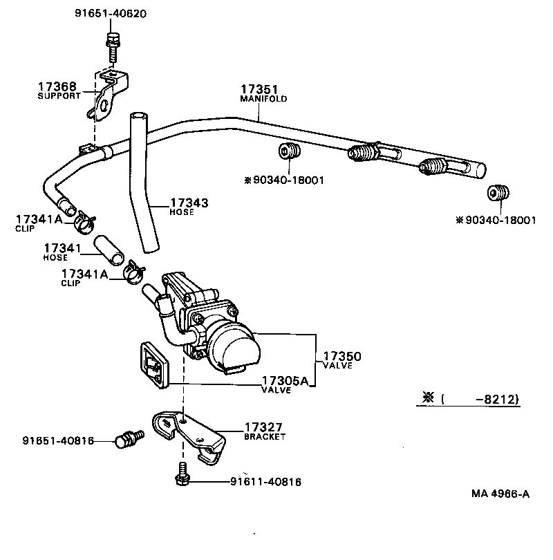  MARK 2 |  MANIFOLD AIR INJECTION SYSTEM