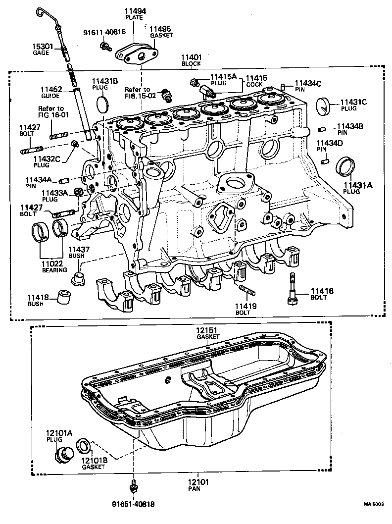  MARK 2 |  CYLINDER BLOCK