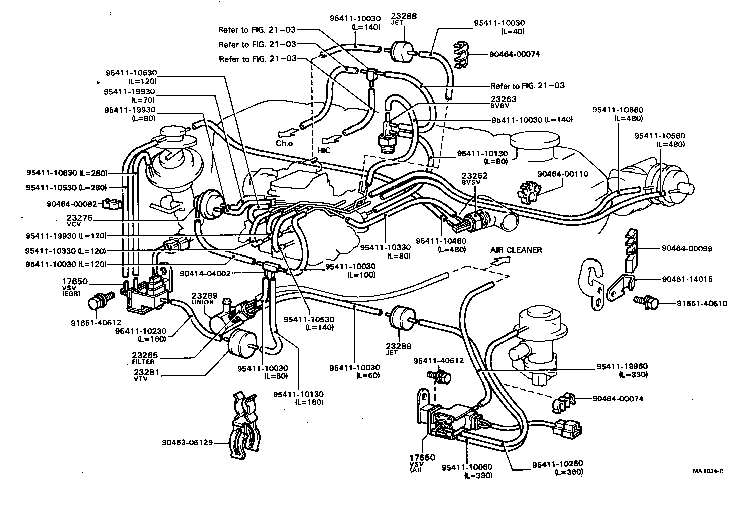  MARK 2 |  VACUUM PIPING
