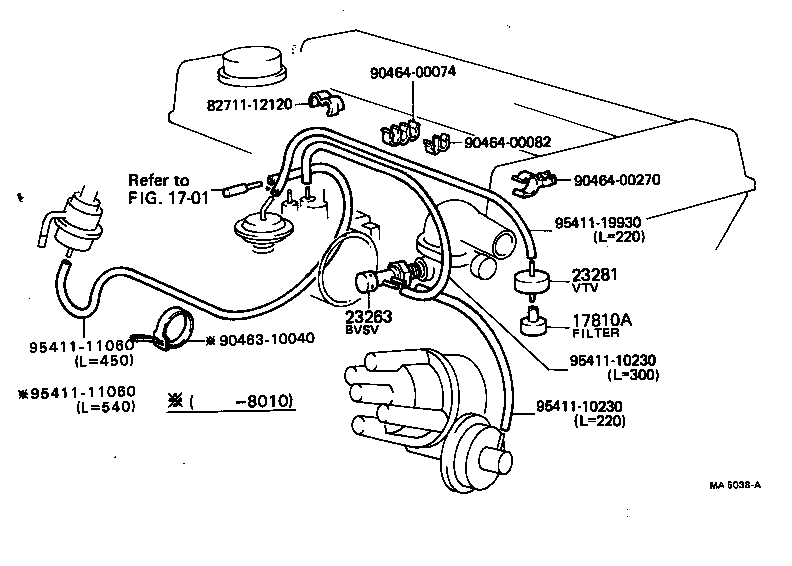  MARK 2 |  VACUUM PIPING