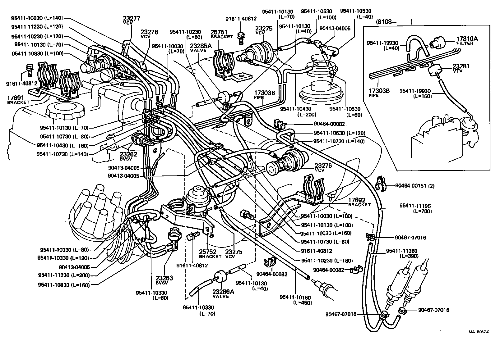  CROWN |  VACUUM PIPING