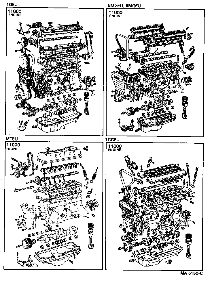  SOARER |  PARTIAL ENGINE ASSEMBLY