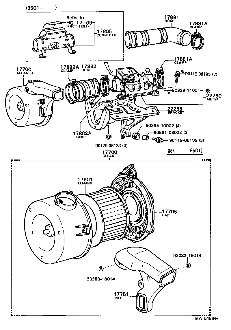  CELICA |  AIR CLEANER