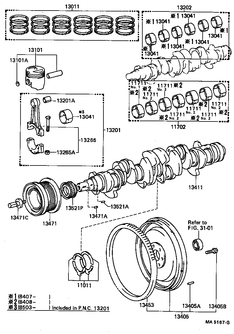  SOARER |  CRANKSHAFT PISTON