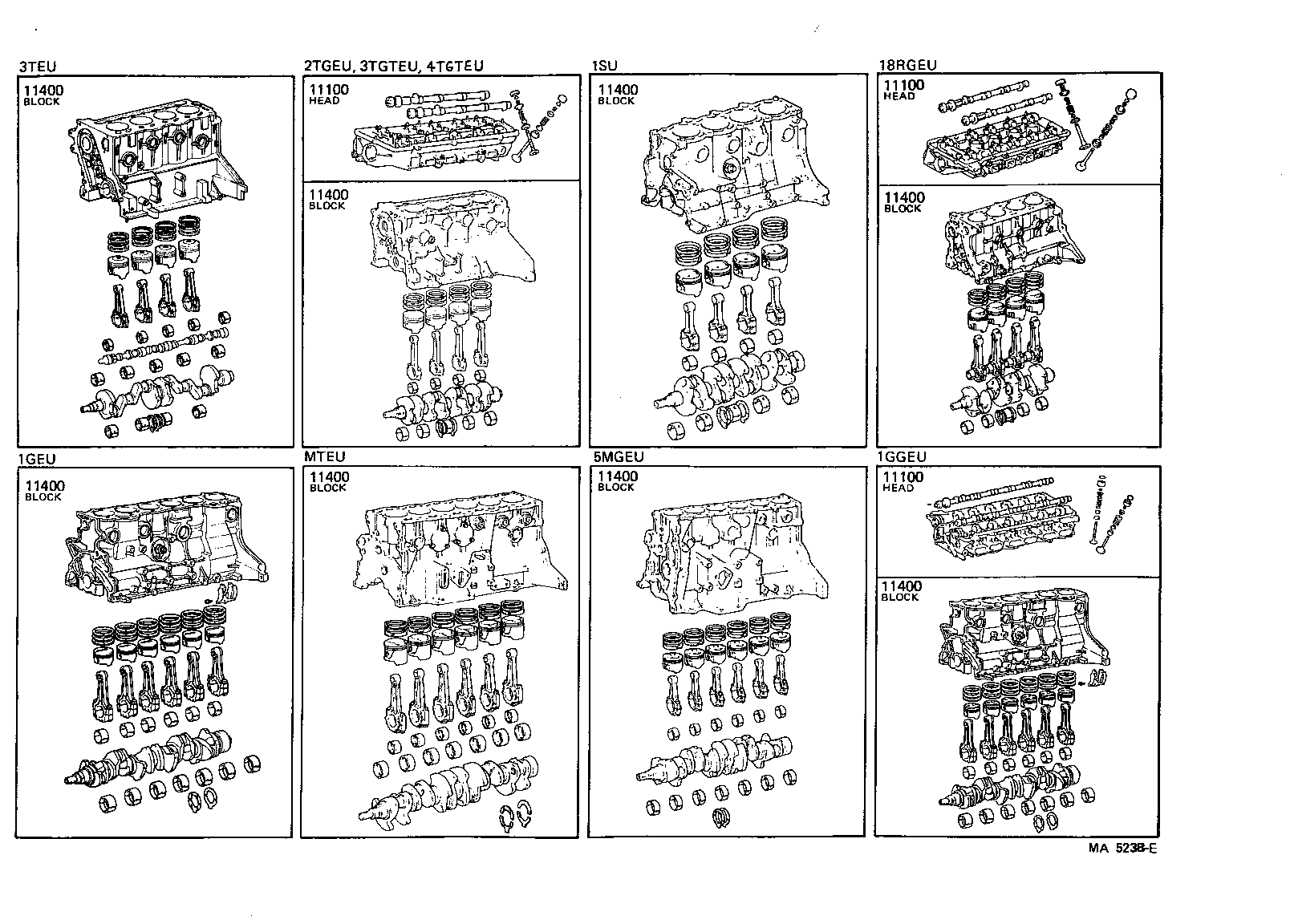  CELICA |  SHORT BLOCK ASSEMBLY