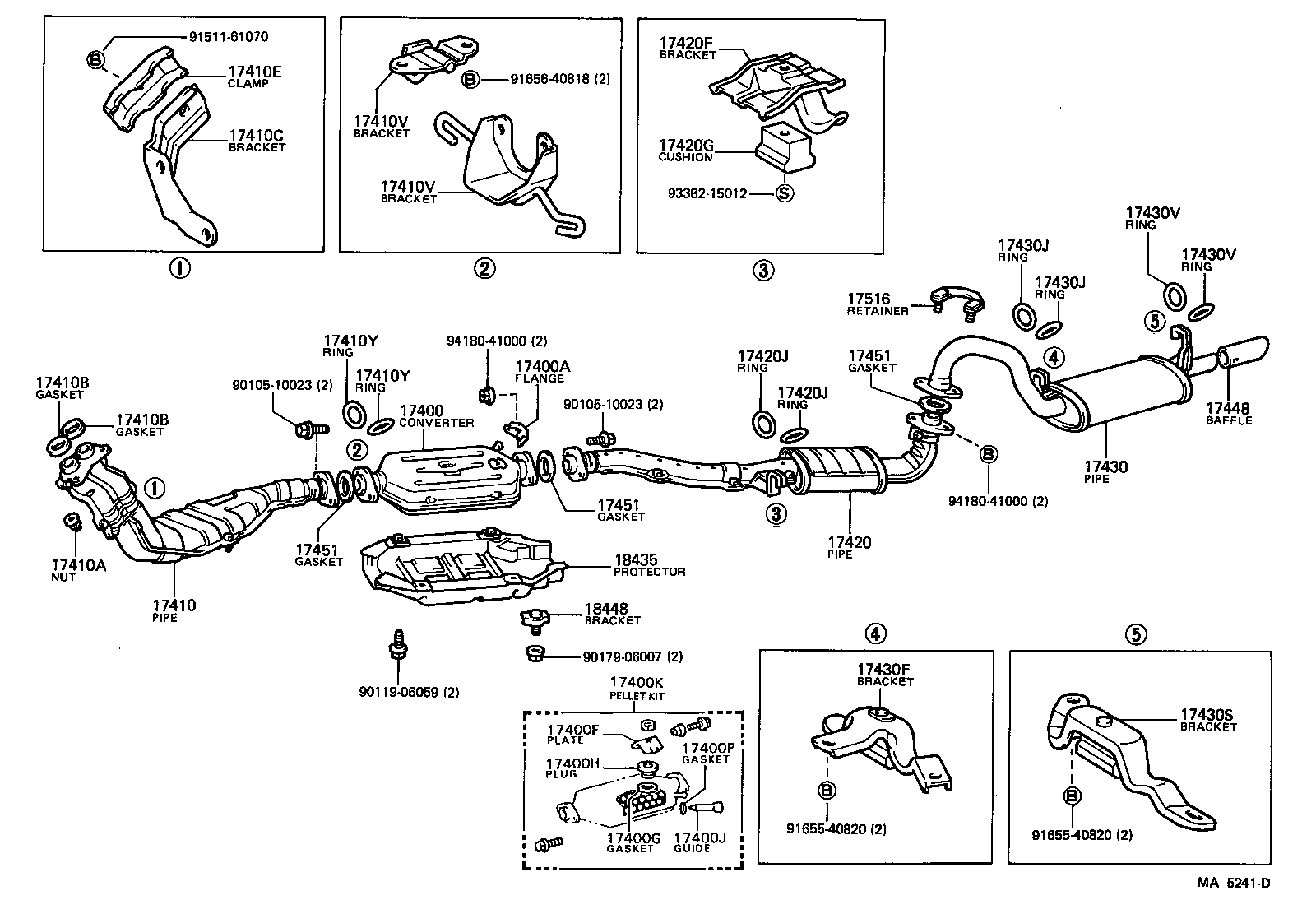  CELICA |  EXHAUST PIPE