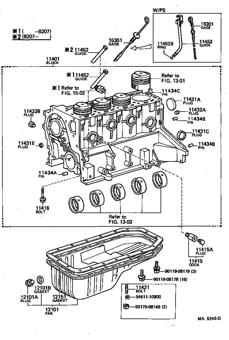  CARINA FR |  CYLINDER BLOCK