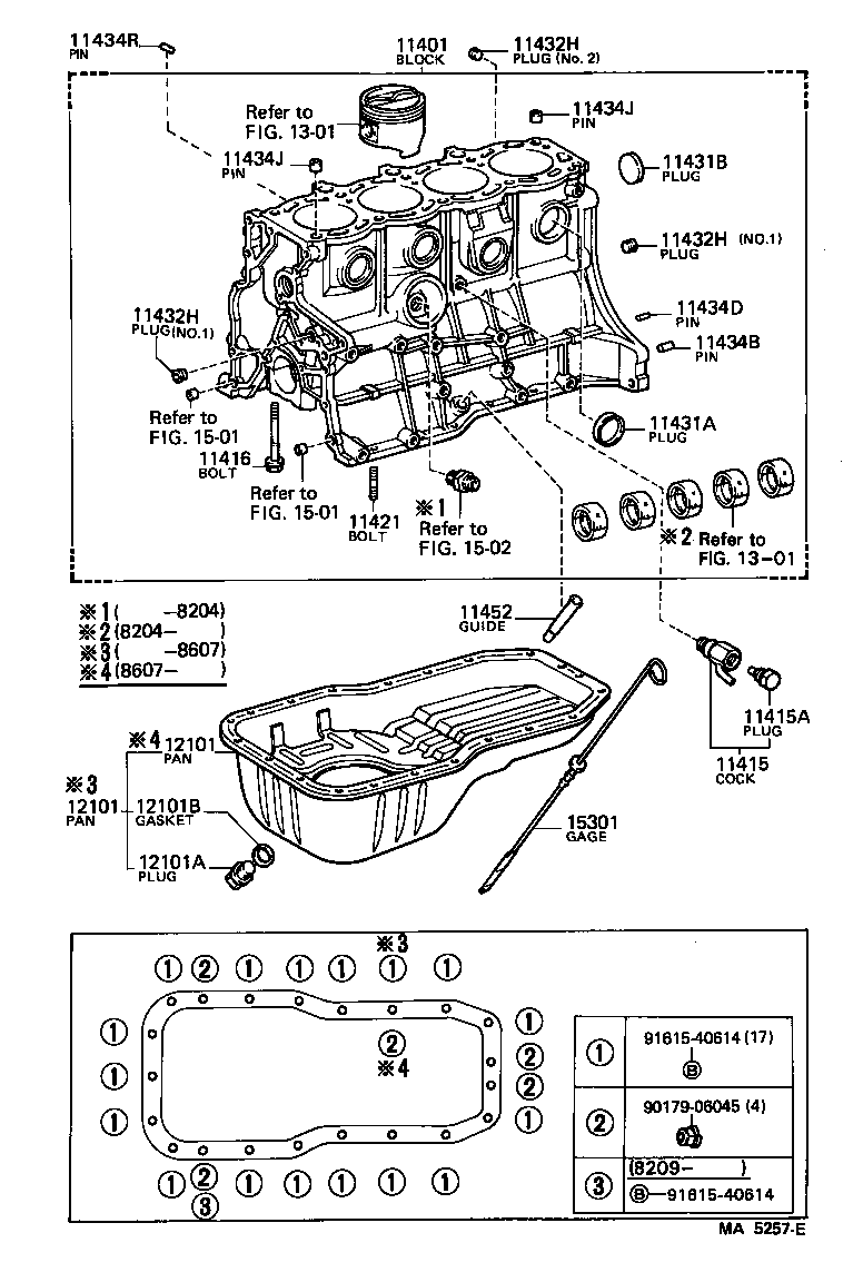  CARINA FR |  CYLINDER BLOCK