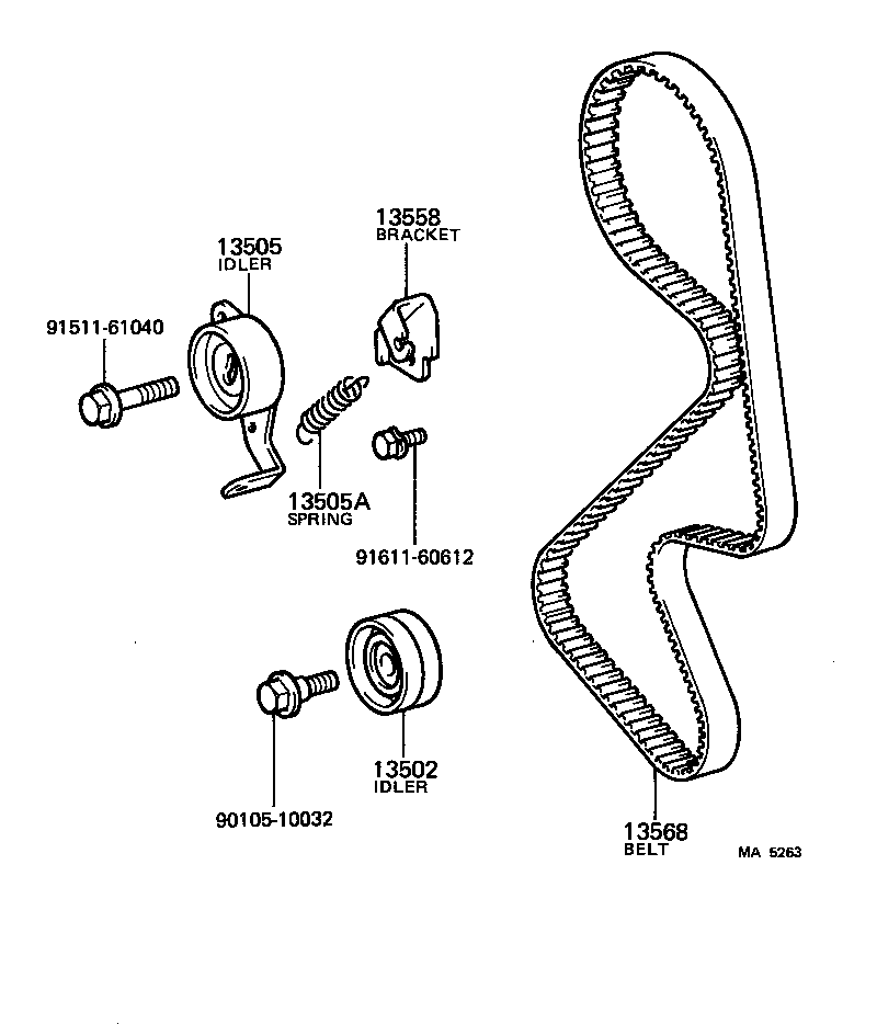  CELICA |  TIMING BELT
