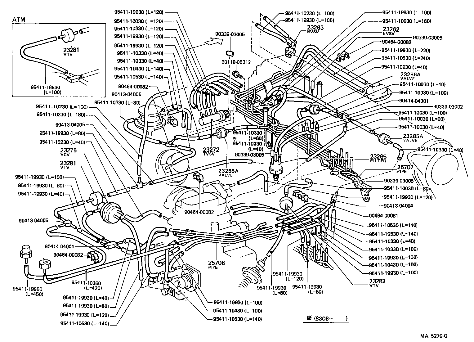  CELICA |  VACUUM PIPING
