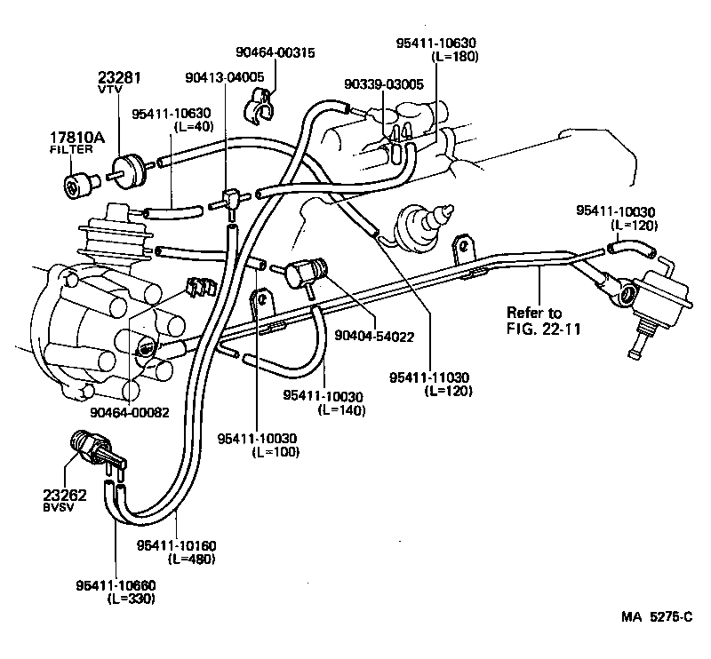  CELICA |  VACUUM PIPING