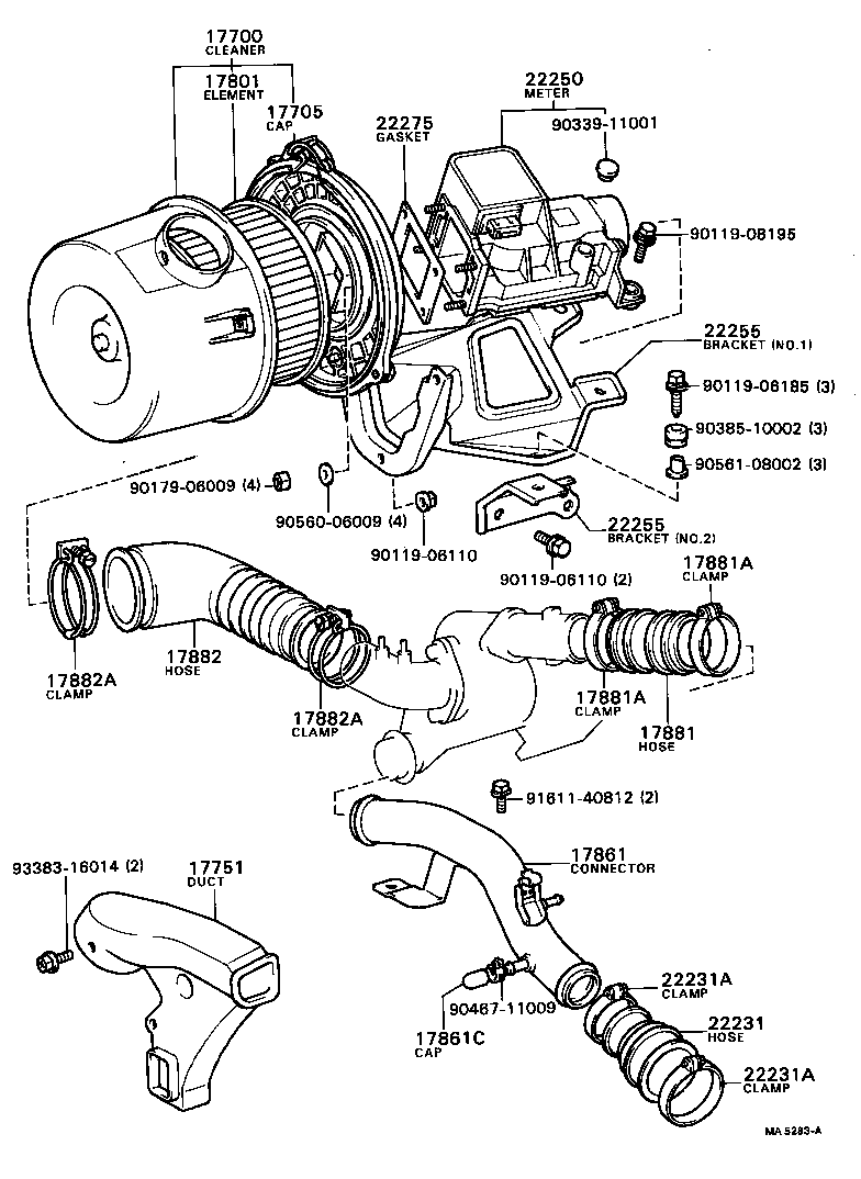  SOARER |  AIR CLEANER