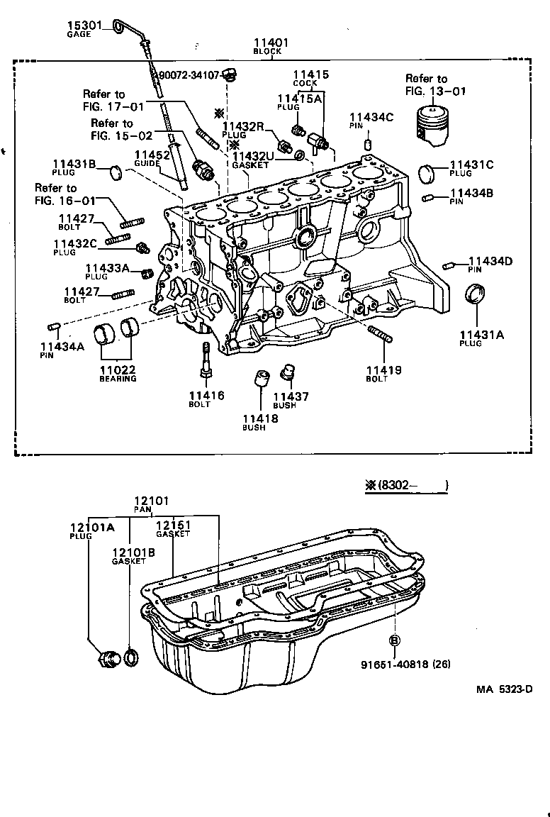  CHASER |  CYLINDER BLOCK