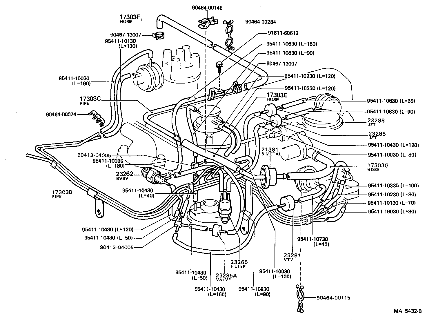  STARLET |  VACUUM PIPING