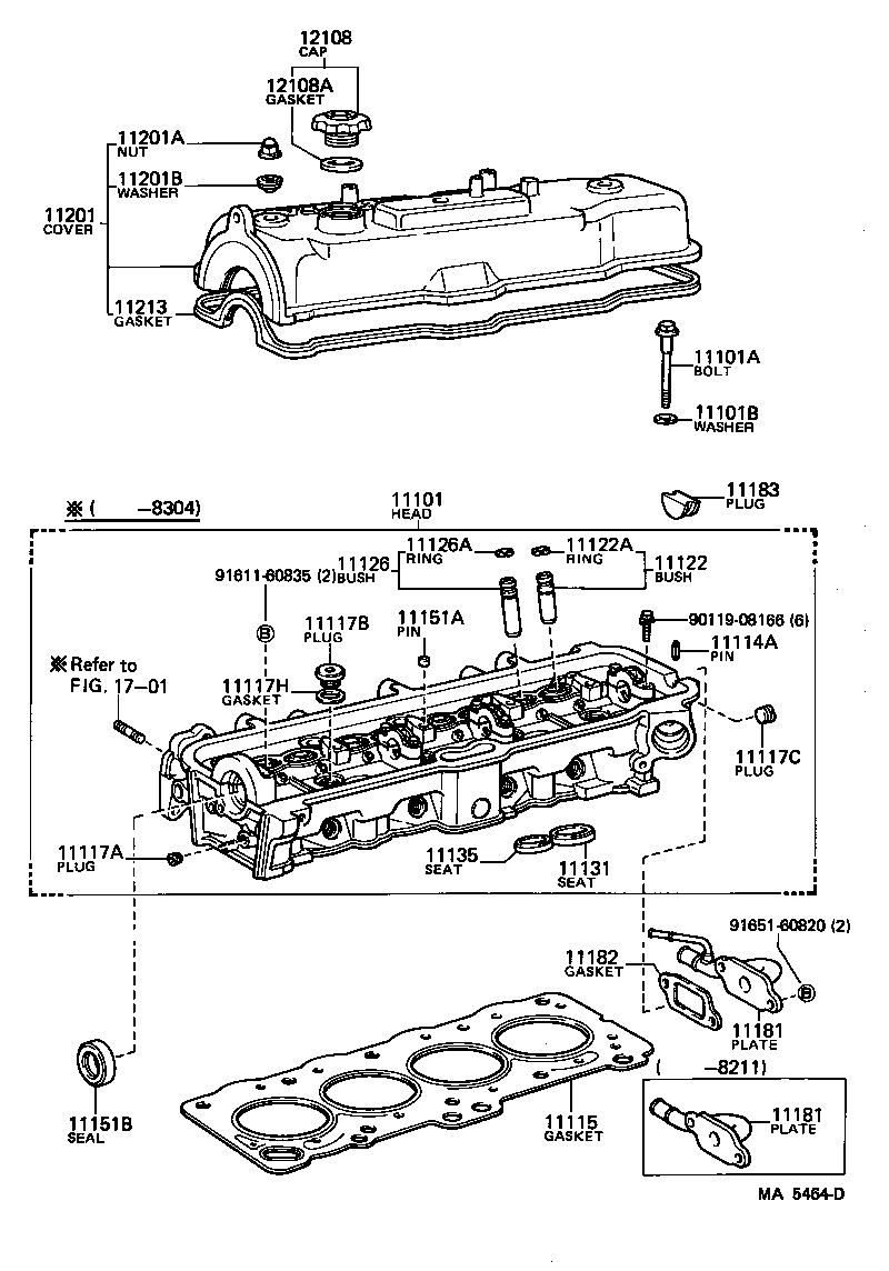  CARINA FR |  CYLINDER HEAD