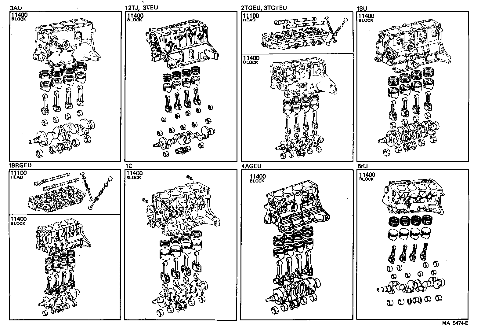  CARINA FR |  SHORT BLOCK ASSEMBLY