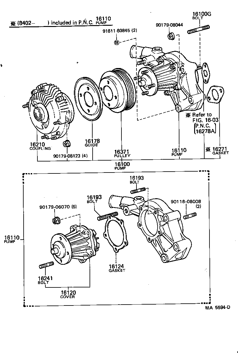  CHASER |  WATER PUMP