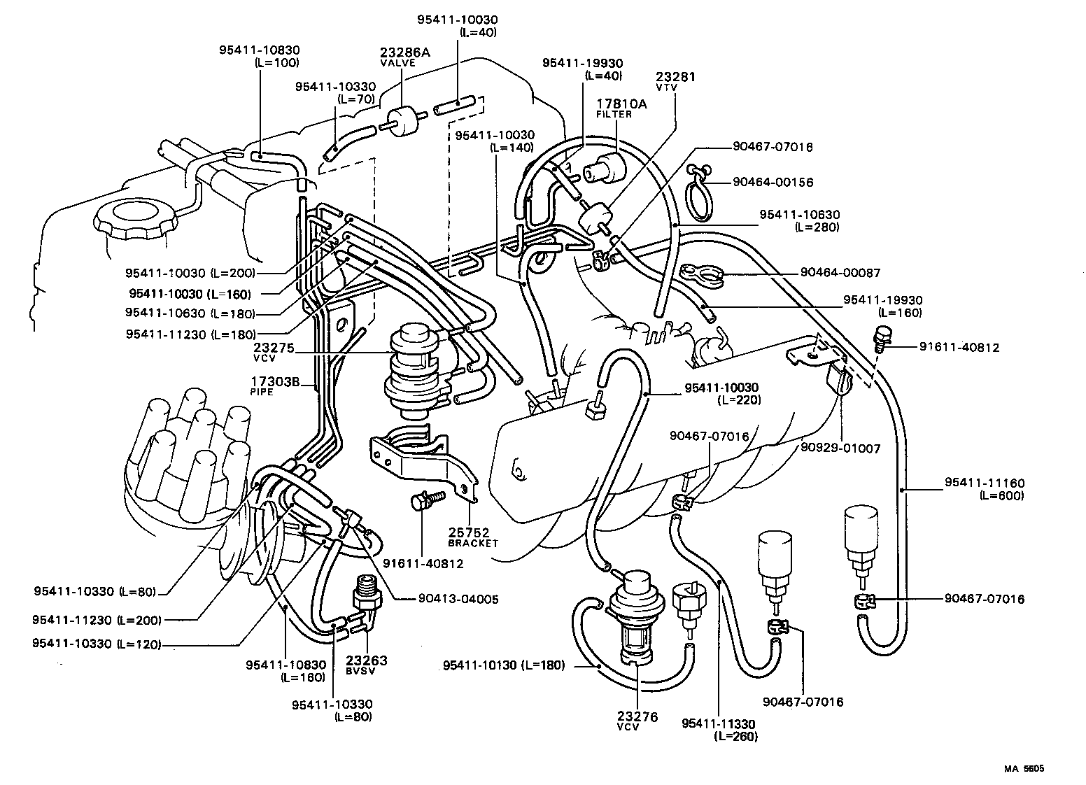  CELICA |  VACUUM PIPING