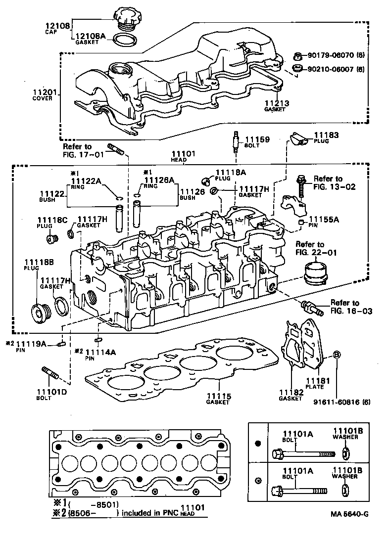  CARINA FR |  CYLINDER HEAD