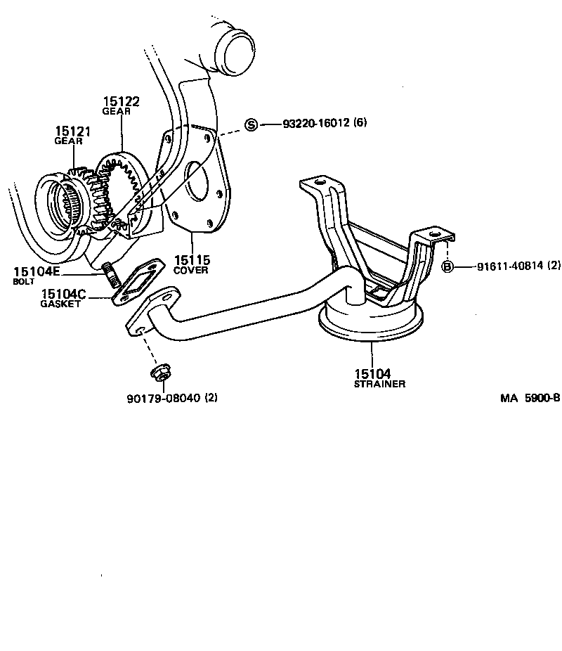  HIACE TRUCK |  ENGINE OIL PUMP