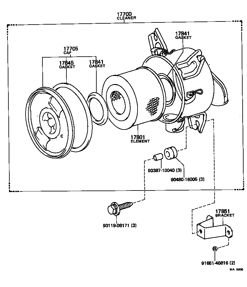  HIACE QUICK DELIVERY |  AIR CLEANER