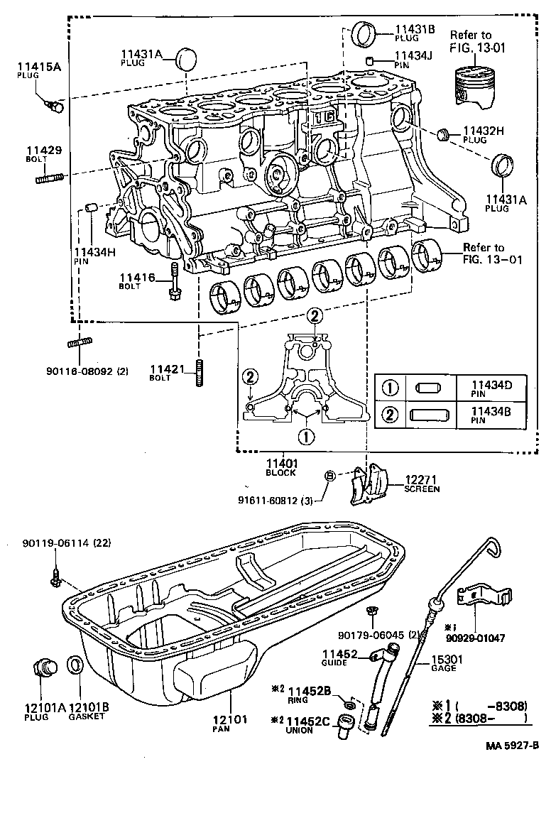  MARK 2 |  CYLINDER BLOCK