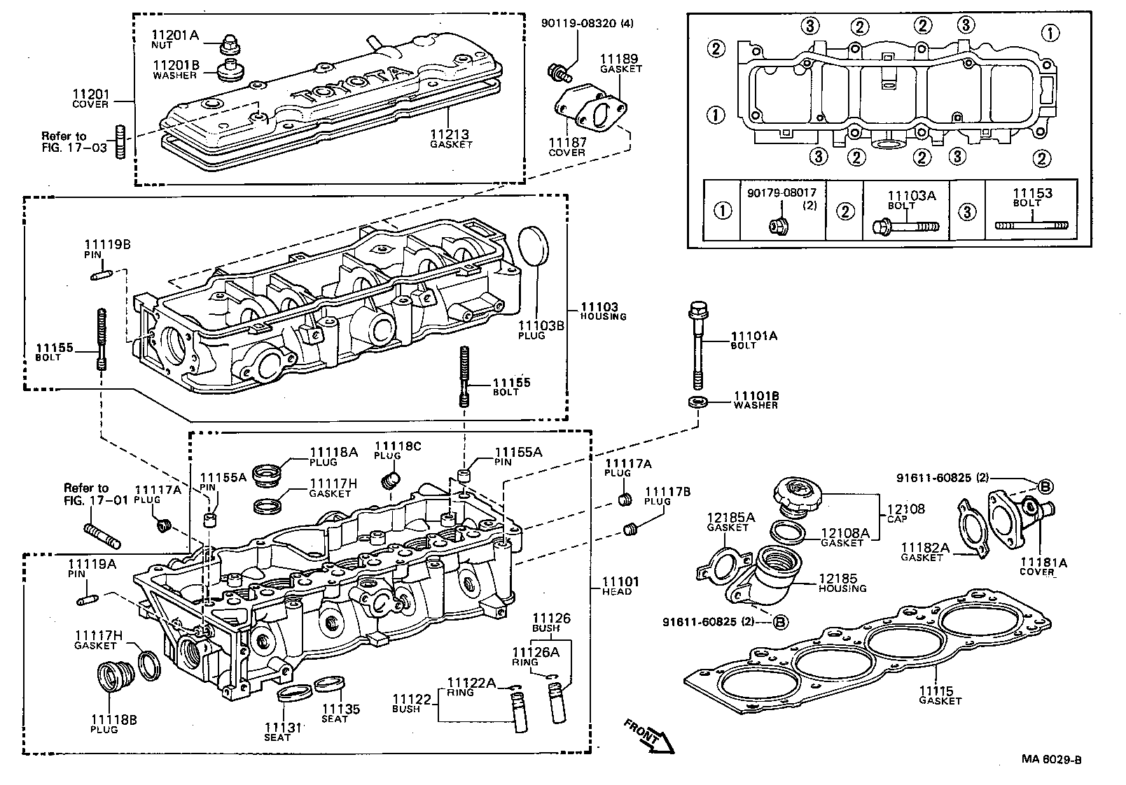  CAMRY VISTA |  CYLINDER HEAD