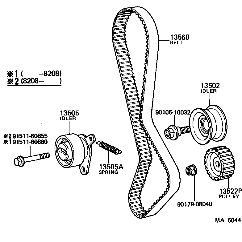  CROWN |  TIMING BELT