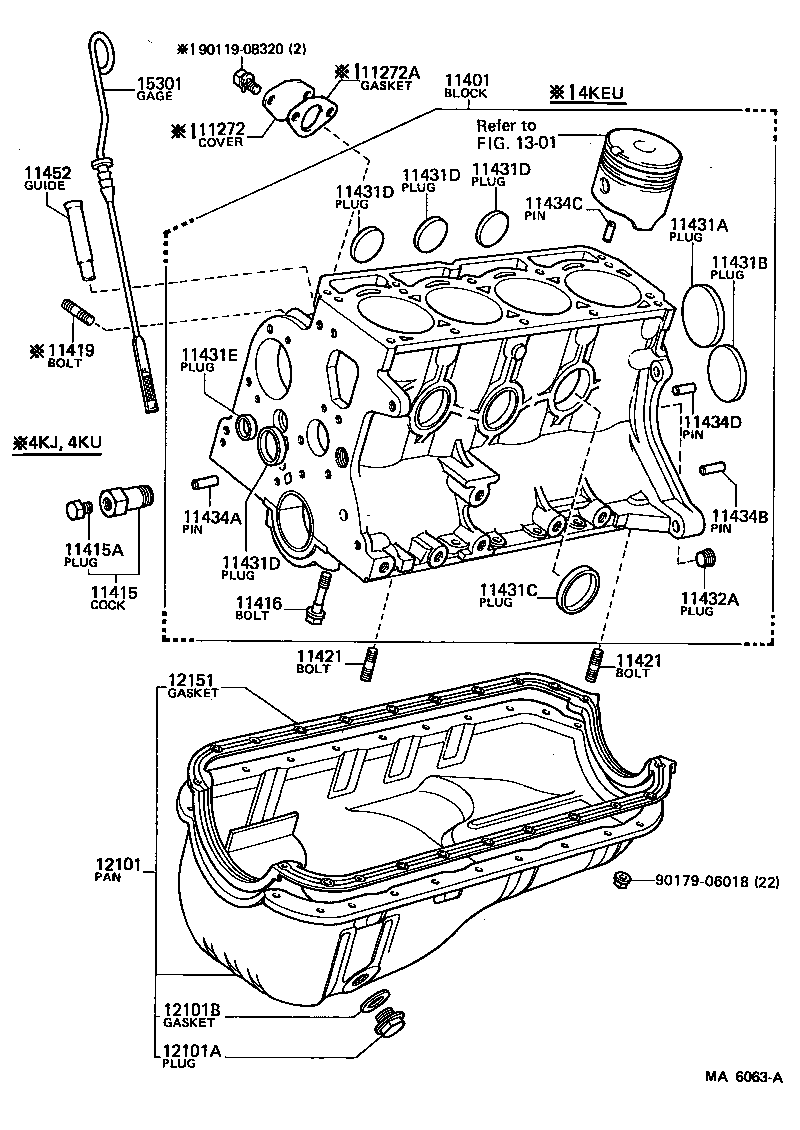  STARLET |  CYLINDER BLOCK