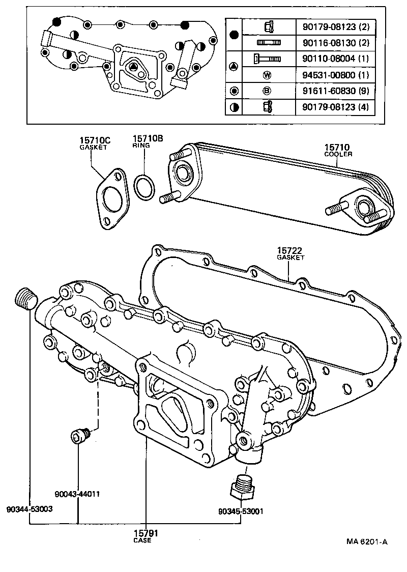  DYNA |  ENGINE OIL COOLER