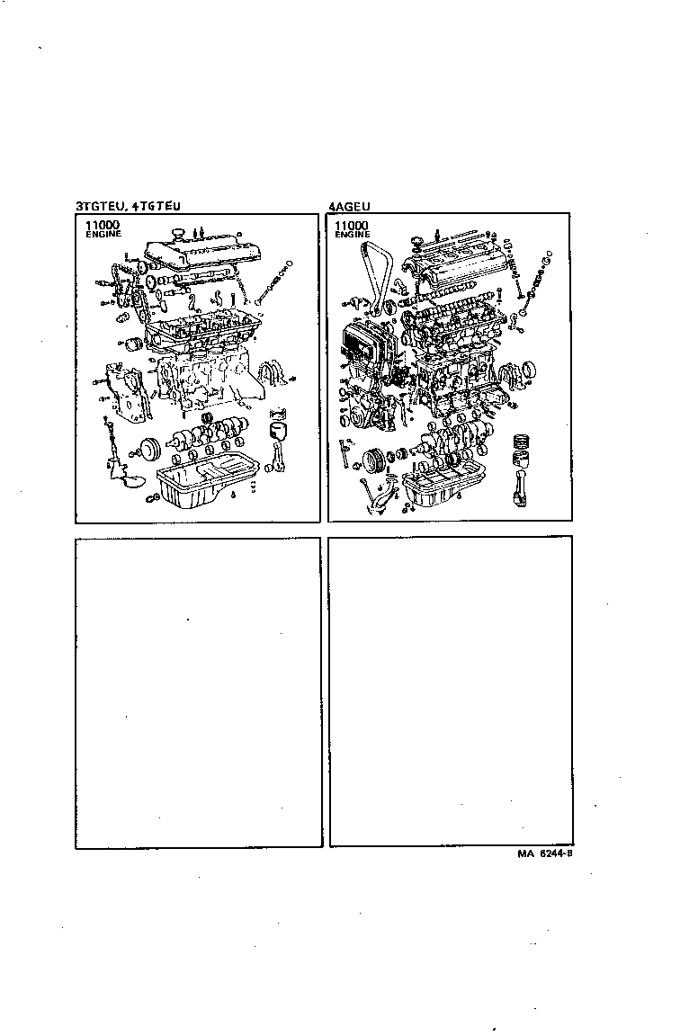  CELICA |  PARTIAL ENGINE ASSEMBLY