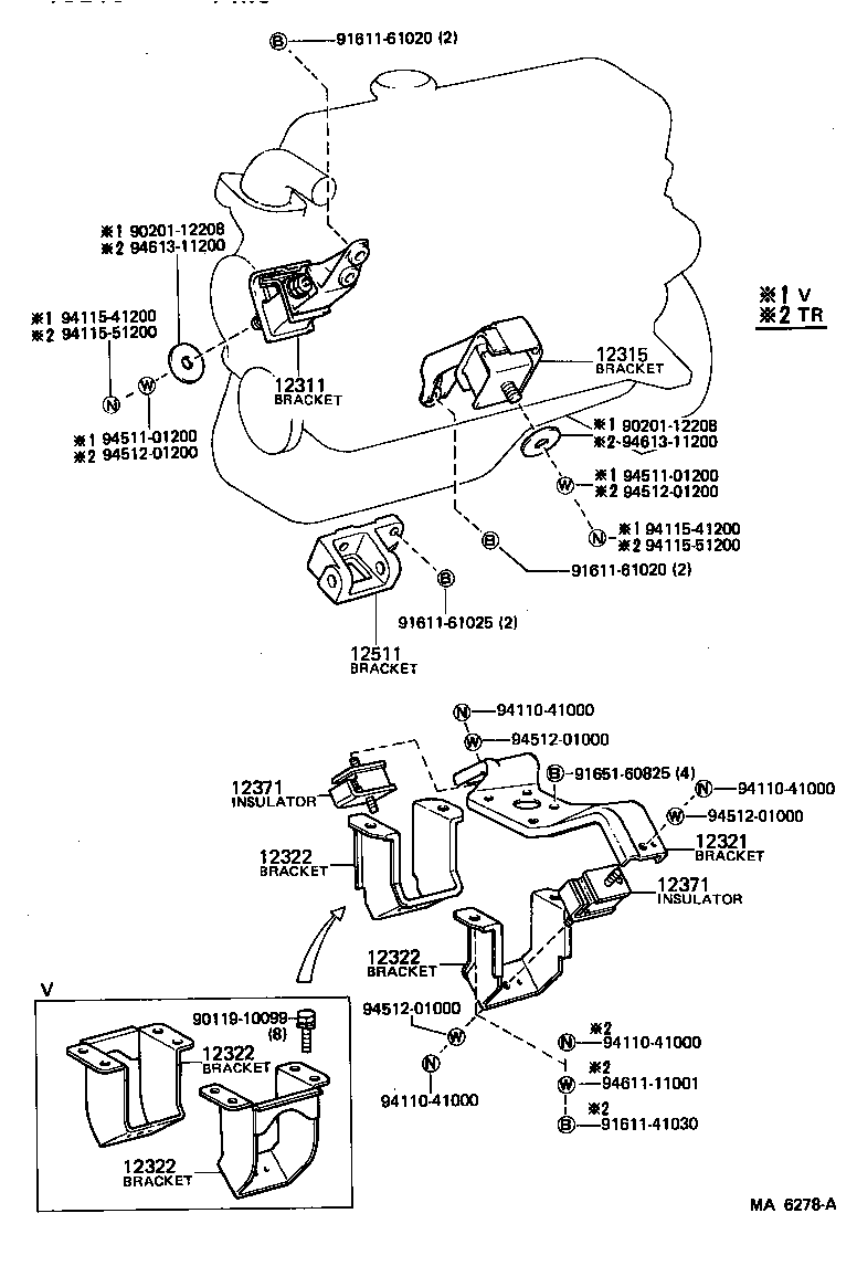  LITE TOWNACE TRUCK |  MOUNTING