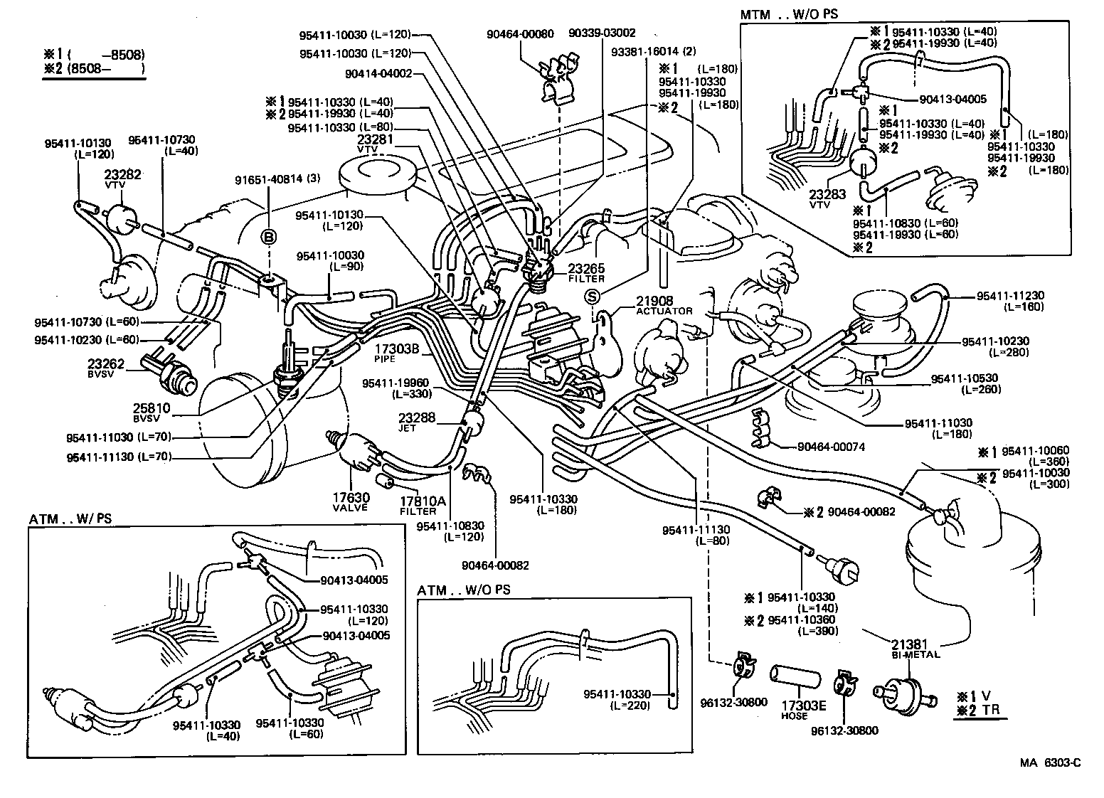  LITE TOWNACE TRUCK |  VACUUM PIPING