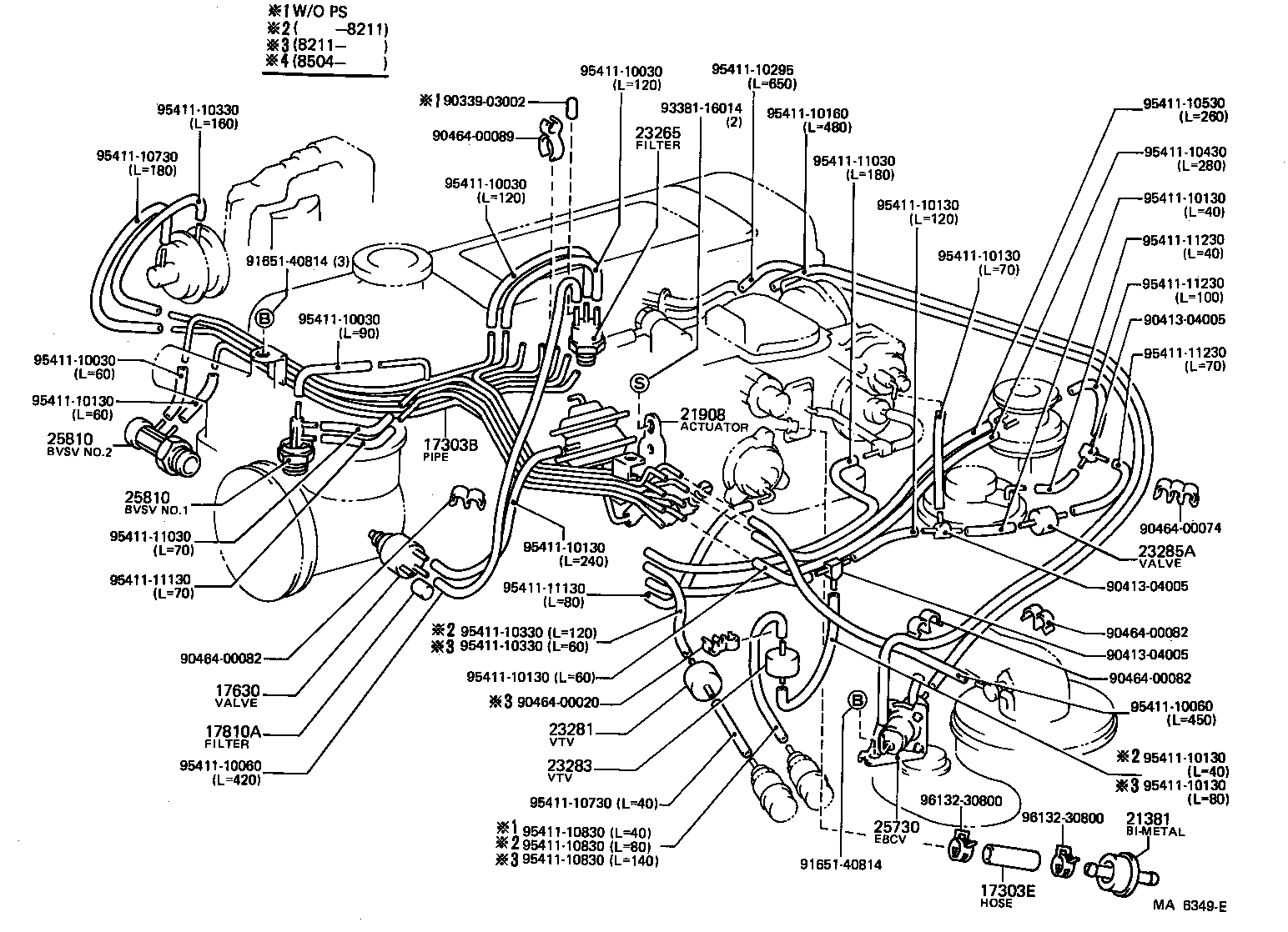  LITE TOWNACE TRUCK |  VACUUM PIPING