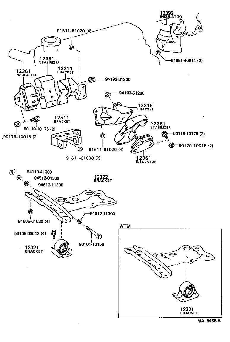  HIACE VAN WAGON |  MOUNTING