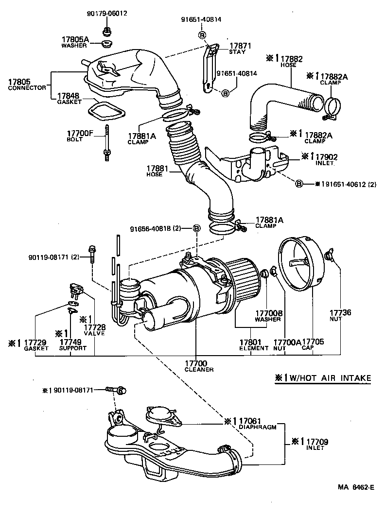  HIACE VAN WAGON |  AIR CLEANER