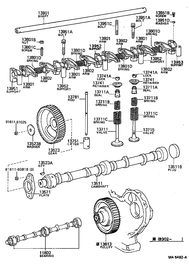  DYNA |  CAMSHAFT VALVE