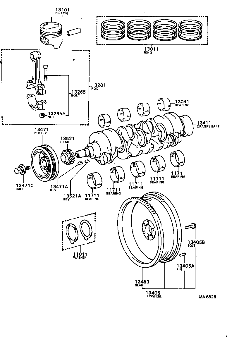  MARK 2 |  CRANKSHAFT PISTON