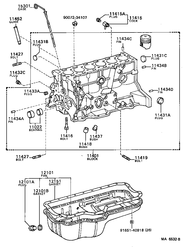  SOARER |  CYLINDER BLOCK