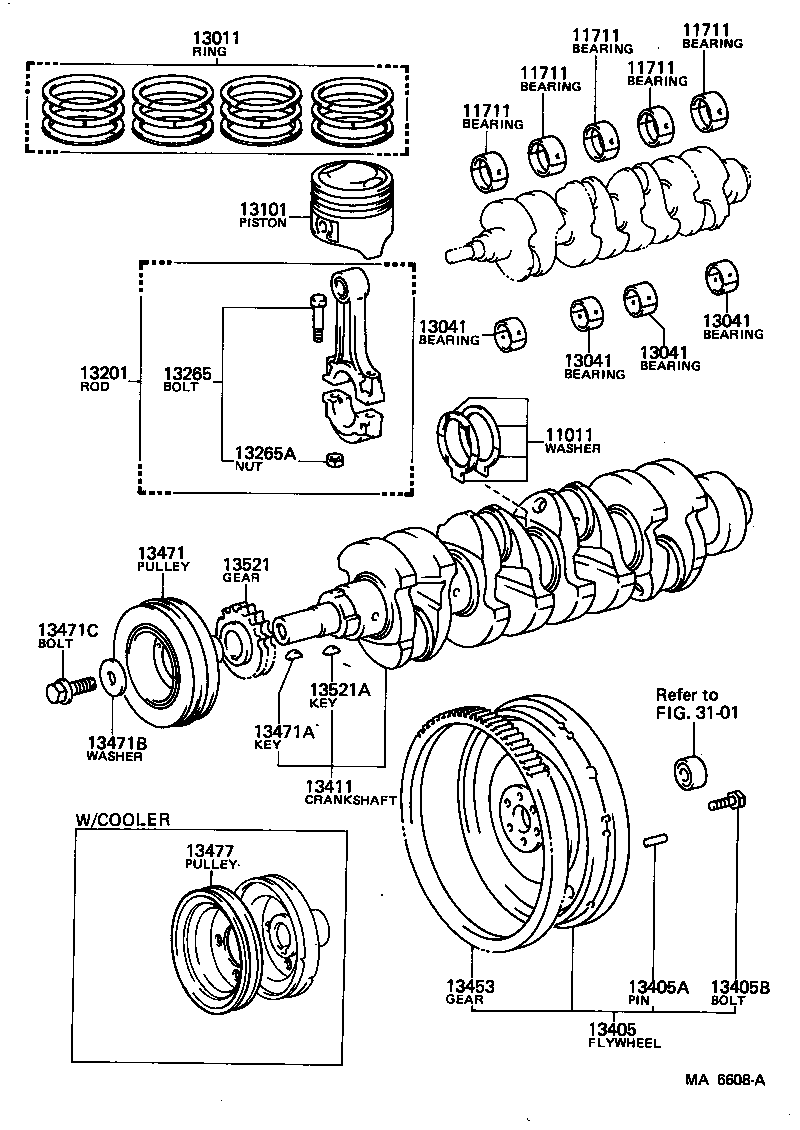  CARINA FR |  CRANKSHAFT PISTON