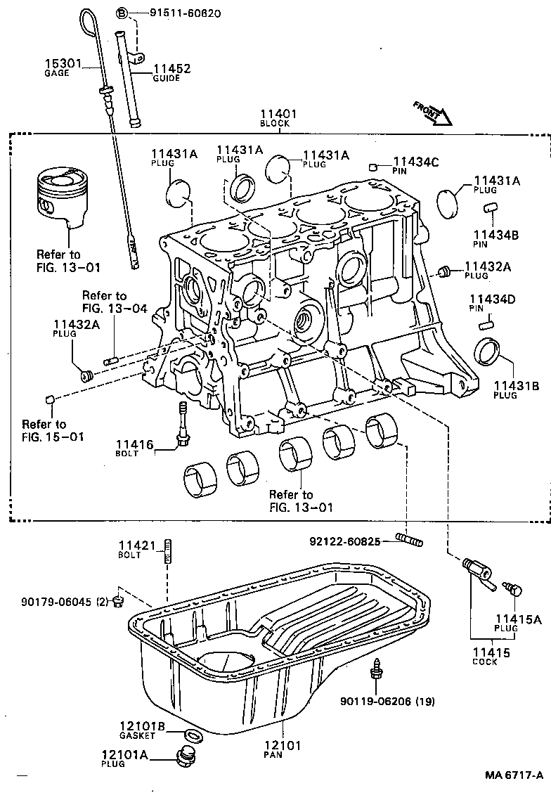  CORONA |  CYLINDER BLOCK