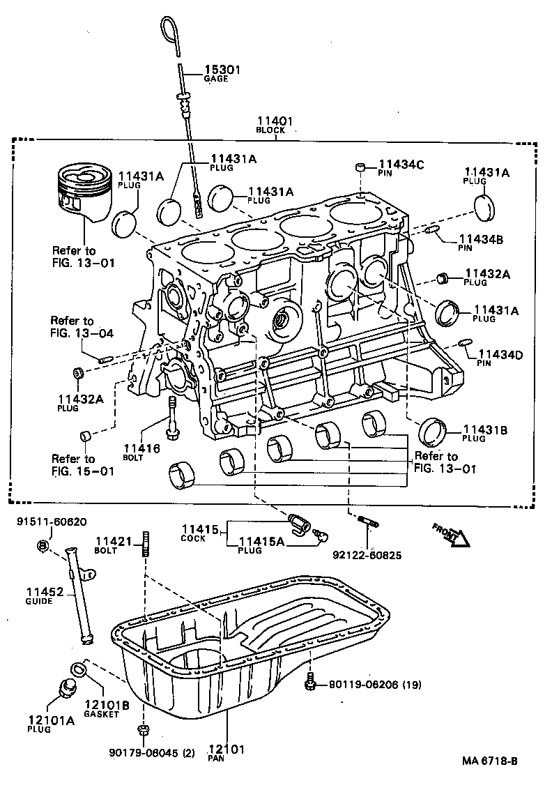  CARINA FF |  CYLINDER BLOCK