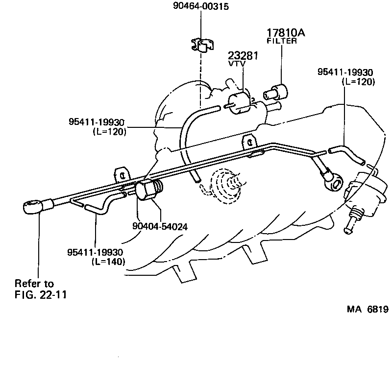  CROWN |  VACUUM PIPING