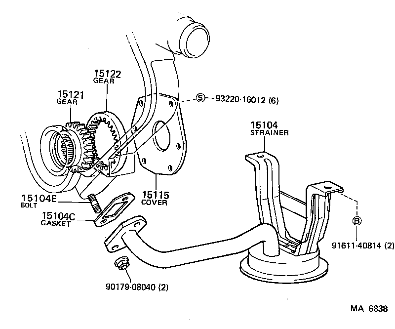 CRESTA |  ENGINE OIL PUMP