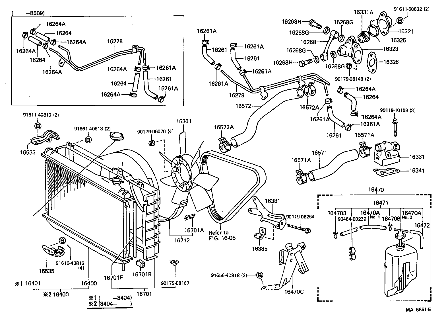  CROWN |  RADIATOR WATER OUTLET