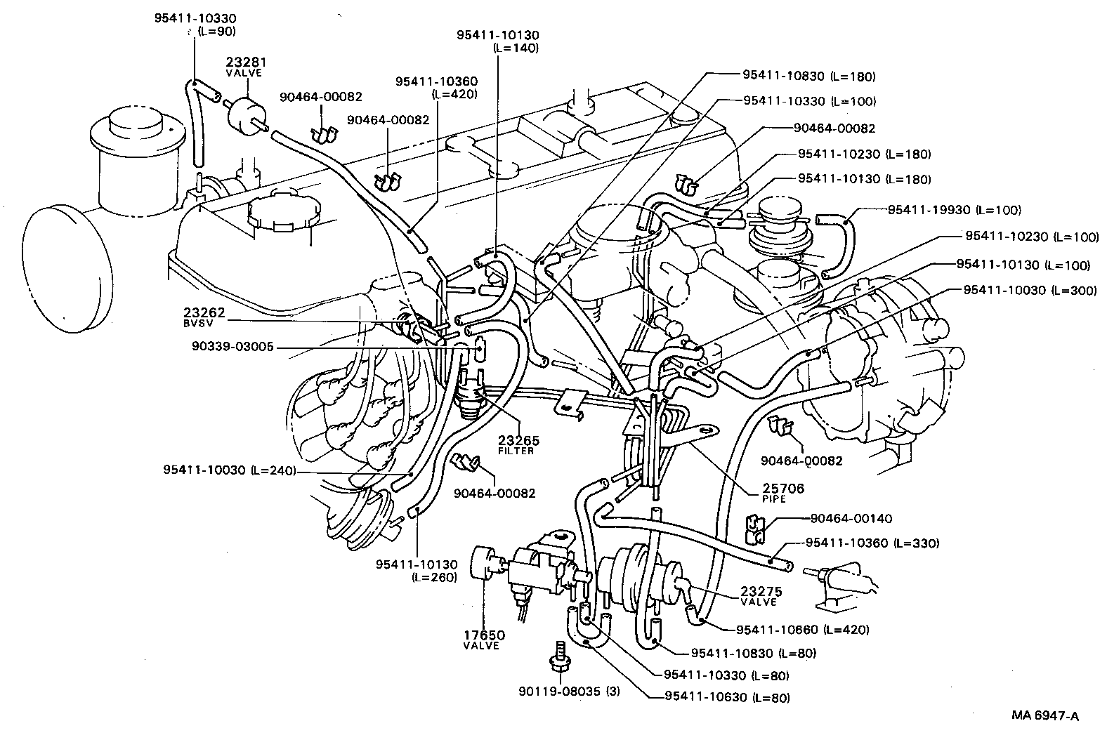  MARK 2 |  VACUUM PIPING