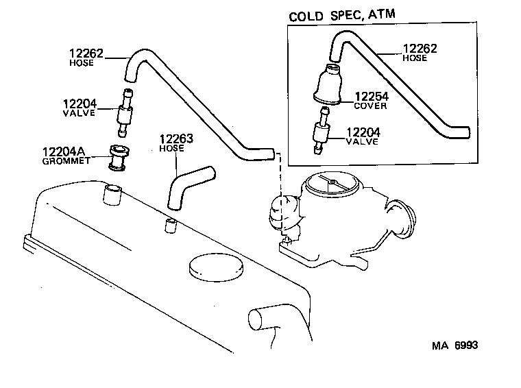  CARINA FR |  VENTILATION HOSE