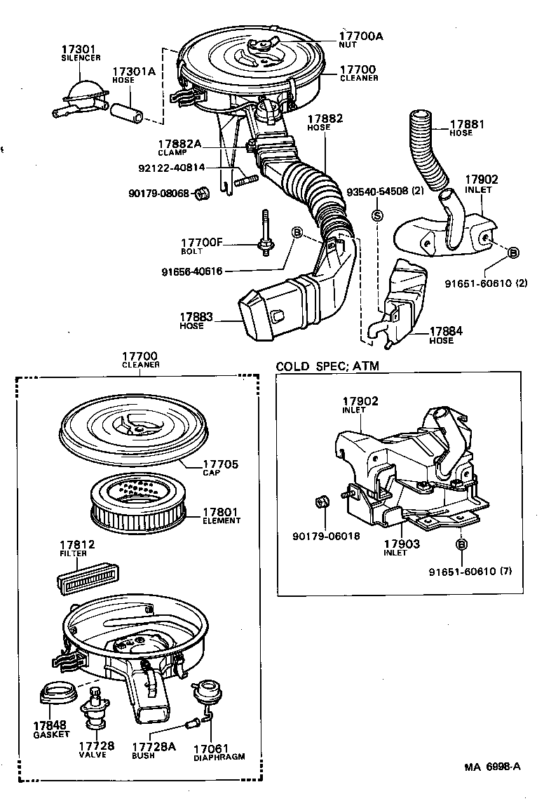  CARINA FR |  AIR CLEANER