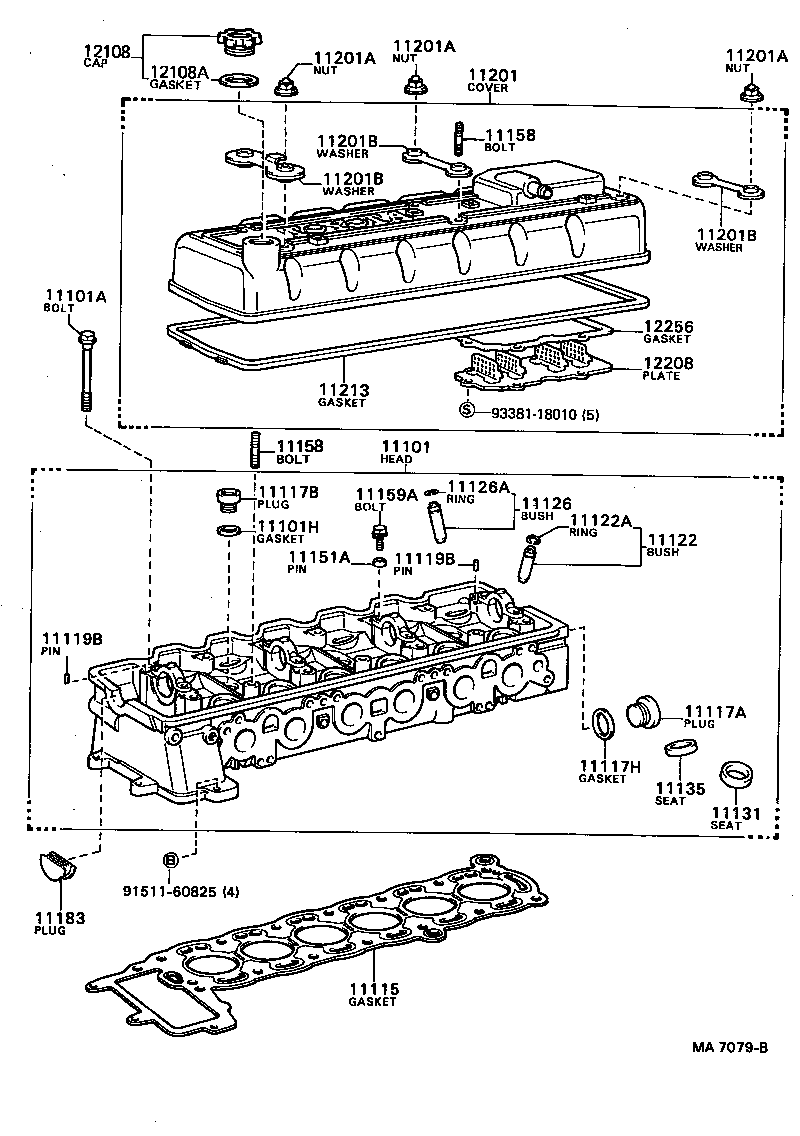  CROWN |  CYLINDER HEAD